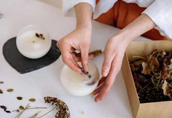 Velas naturales vs velas convencionales